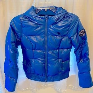 Abercrombie Kids blue winter jacket size XL